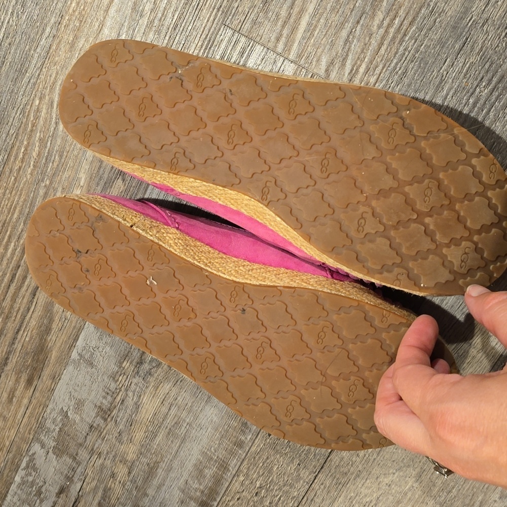 UGG Australia W Marrah Pink Leather Size 7​ - Picture 12 of 13